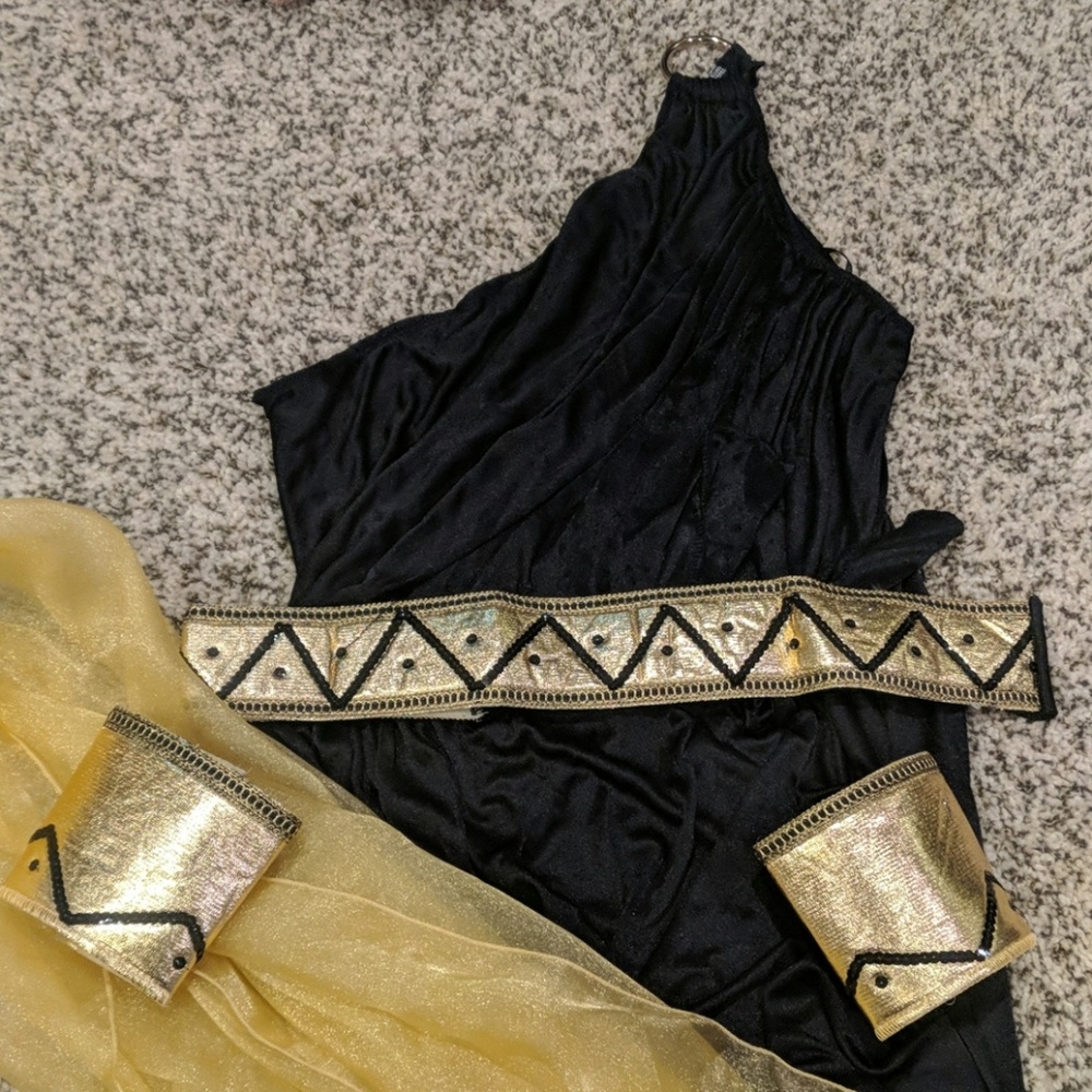 Women's XL (14/16) Cleopatra Costume/Accessories